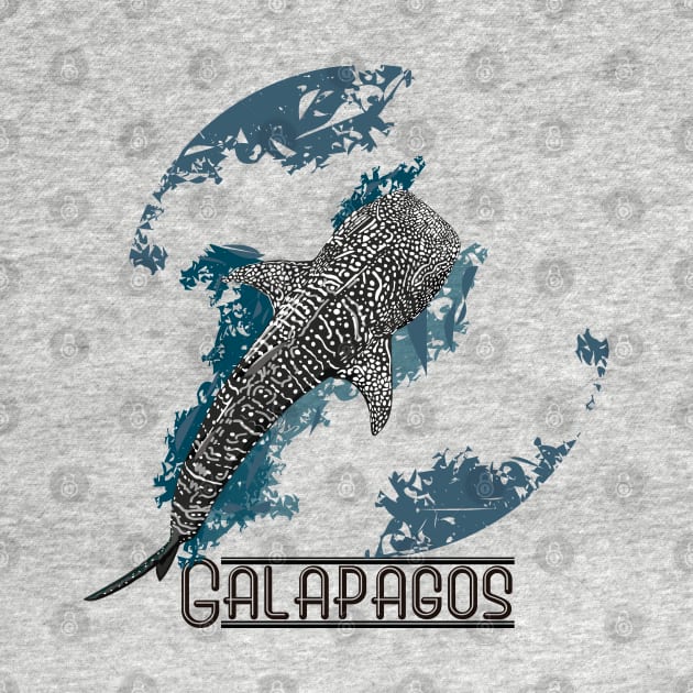 Galapagos Whale Shark by leeloolook